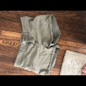 Olive Green Shorts